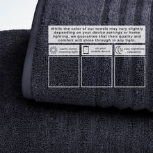 Load image into Gallery viewer, Luxury Combed Cotton Bath Towel Set - Karina Collection
