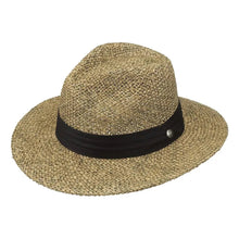 Load image into Gallery viewer, Peter Grimm (L- Island) - Straw Fedora Hat