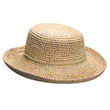 Load image into Gallery viewer, Scala Beaufort- Crocheted Straw Sun Hat