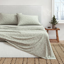 Load image into Gallery viewer, Turkish Cotton Flannel Sheet Set - Winter Floral Collection