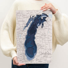 Load image into Gallery viewer, Lake Michigan Wall Art