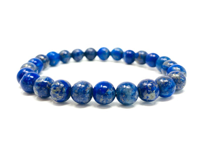 Lapis Lazuli Beaded Crystal Bracelet