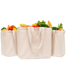 Load image into Gallery viewer, Canvas Jumbo Tote Bag
