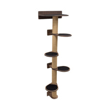 Load image into Gallery viewer, Large Cat Tree – Dark Walnut