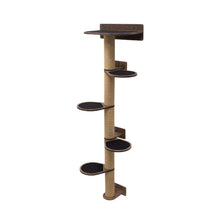 Load image into Gallery viewer, Large Cat Tree – Dark Walnut