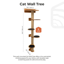 Load image into Gallery viewer, Large Cat Tree – Oak