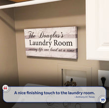 Load image into Gallery viewer, The Laundry Room Sign