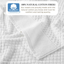 Load image into Gallery viewer, Cotton Diamond Waffle Weave Bath Towel Set - Grayson Collection