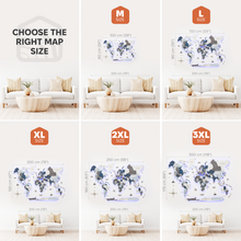 Load image into Gallery viewer, 3D LED / LUMINOUS Wooden World Map 3.0 Cruise