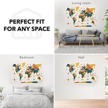Load image into Gallery viewer, 3D LED / LUMINOUS Wooden World Map 3.0 Indie