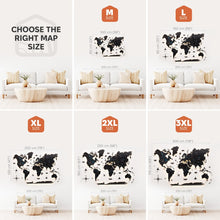 Load image into Gallery viewer, 3D LED / LUMINOUS Wooden World Map 3.0 Midnight