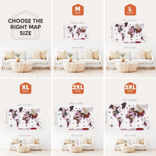 Load image into Gallery viewer, 3D LED / LUMINOUS Wooden World Map 3.0 Urban