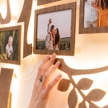 Load image into Gallery viewer, Wooden Led Family Tree - Starlight