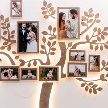 Load image into Gallery viewer, Wooden Led Family Tree - Starlight
