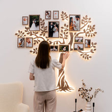 Load image into Gallery viewer, Wooden Led Family Tree - Starlight