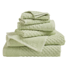 Load image into Gallery viewer, Cotton Diamond Waffle Weave Bath Towel Set - Grayson Collection
