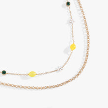 Load image into Gallery viewer, Double-Layer Lemon Necklace