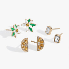 Load image into Gallery viewer, Lemon Earring Set of 3