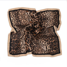 Load image into Gallery viewer, Leopard Print Square Scarf Hijab (MH182)