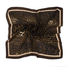 Load image into Gallery viewer, Leopard Print Square Scarf Hijab (MH182)