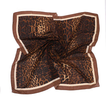 Load image into Gallery viewer, Leopard Print Square Scarf Hijab (MH182)