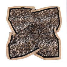Load image into Gallery viewer, Leopard Print Square Scarf Hijab (MH182)
