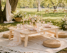 Load image into Gallery viewer, LESLIE- Foldable Picnic Table