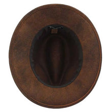 Load image into Gallery viewer, Scala Woodstock - Distressed Soft Wool Felt Fedora Hat