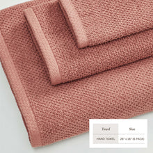 Load image into Gallery viewer, Cotton Textured Bath Towel Set - Acacia Collection