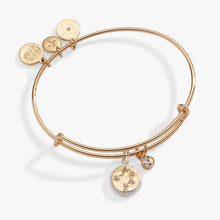 Load image into Gallery viewer, Libra Zodiac Charm Bangle