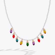 Load image into Gallery viewer, Christmas Light Bulb Necklace