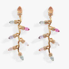 Load image into Gallery viewer, Christmas Muted Light Bulb Earrings