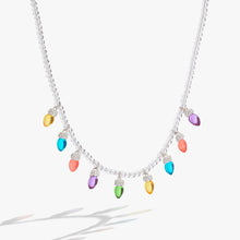 Load image into Gallery viewer, Christmas Light Bulb Necklace