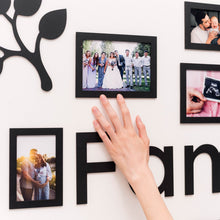 Load image into Gallery viewer, Wooden Led Family Tree - Black Ember
