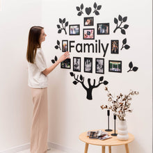 Load image into Gallery viewer, Wooden Led Family Tree - Black Ember