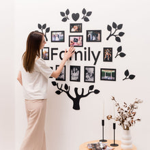 Load image into Gallery viewer, Wooden Led Family Tree - Black Ember