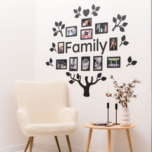 Load image into Gallery viewer, Wooden Led Family Tree - Black Ember
