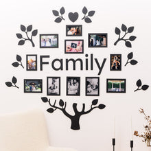 Load image into Gallery viewer, Wooden Led Family Tree - Black Ember