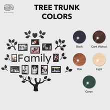 Load image into Gallery viewer, Wooden Led Family Tree - Black Ember