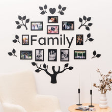 Load image into Gallery viewer, Wooden Led Family Tree - Black Ember
