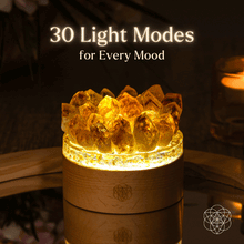 Load image into Gallery viewer, Turn My Life to Gold - Midas Citrine Lamp