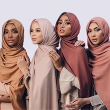 Load image into Gallery viewer, Lightweight Breathable Soft Minimalist Hijab (MH191)
