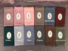 Load image into Gallery viewer, Lightweight Breathable Soft Minimalist Hijab (MH191)