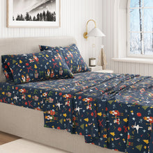 Load image into Gallery viewer, Turkish Cotton Christmas Flannel Sheet - Whittaker Collection