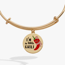 Load image into Gallery viewer, ‘I’m a Little Chili’ Charm Bangle