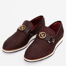 Load image into Gallery viewer, The Legacy Burgundy Leather Men Casual Loafer Shoe