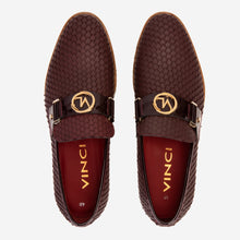 Load image into Gallery viewer, The Legacy Burgundy Leather Men Casual Loafer Shoe