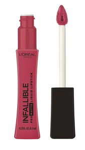 L'Oreal Paris Infallible Pro Matte Liquid Lipstick, Raspberry Rose 0.21 oz