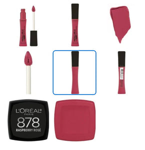 L'Oreal Paris Infallible Pro Matte Liquid Lipstick, Raspberry Rose 0.21 oz