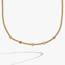Load image into Gallery viewer, Love and Luck Tennis Necklace